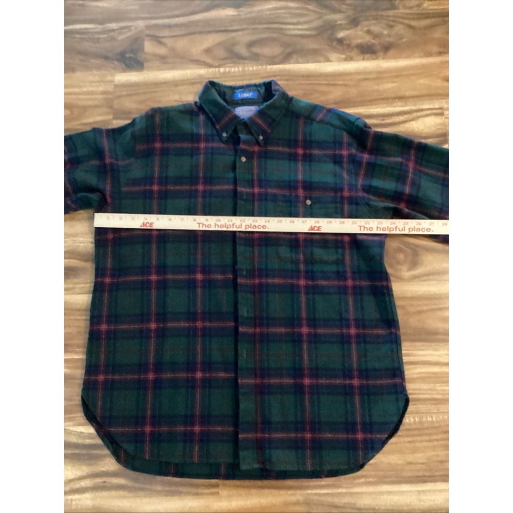 VTG Men's Pendleton Virgin Wool Lobo Button Down Shirt Multicolor Plaid Size XL - Picture 3 of 5